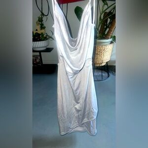 Silver Party Dress